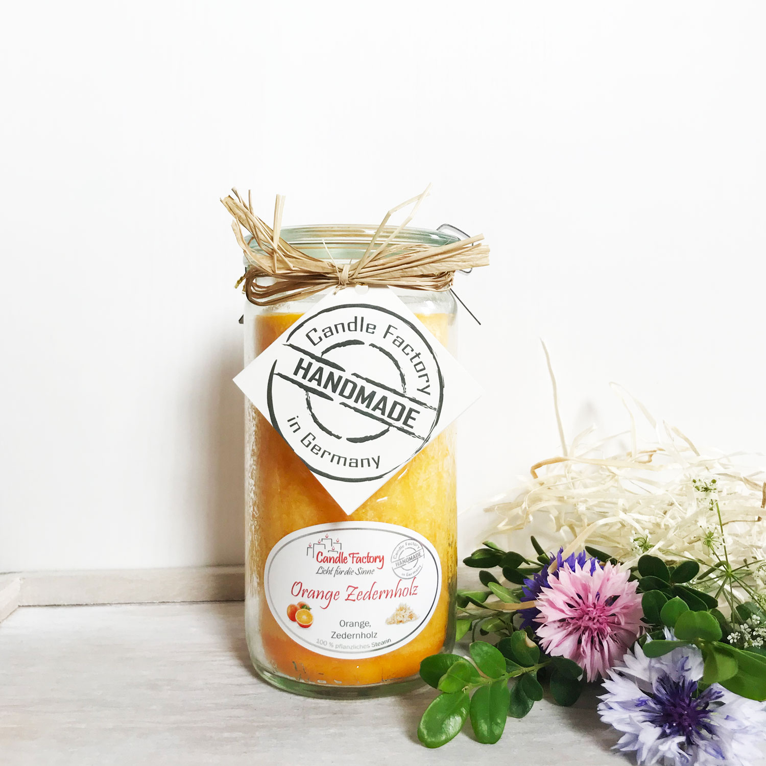 Mini Jumbo Orange Zedernholz